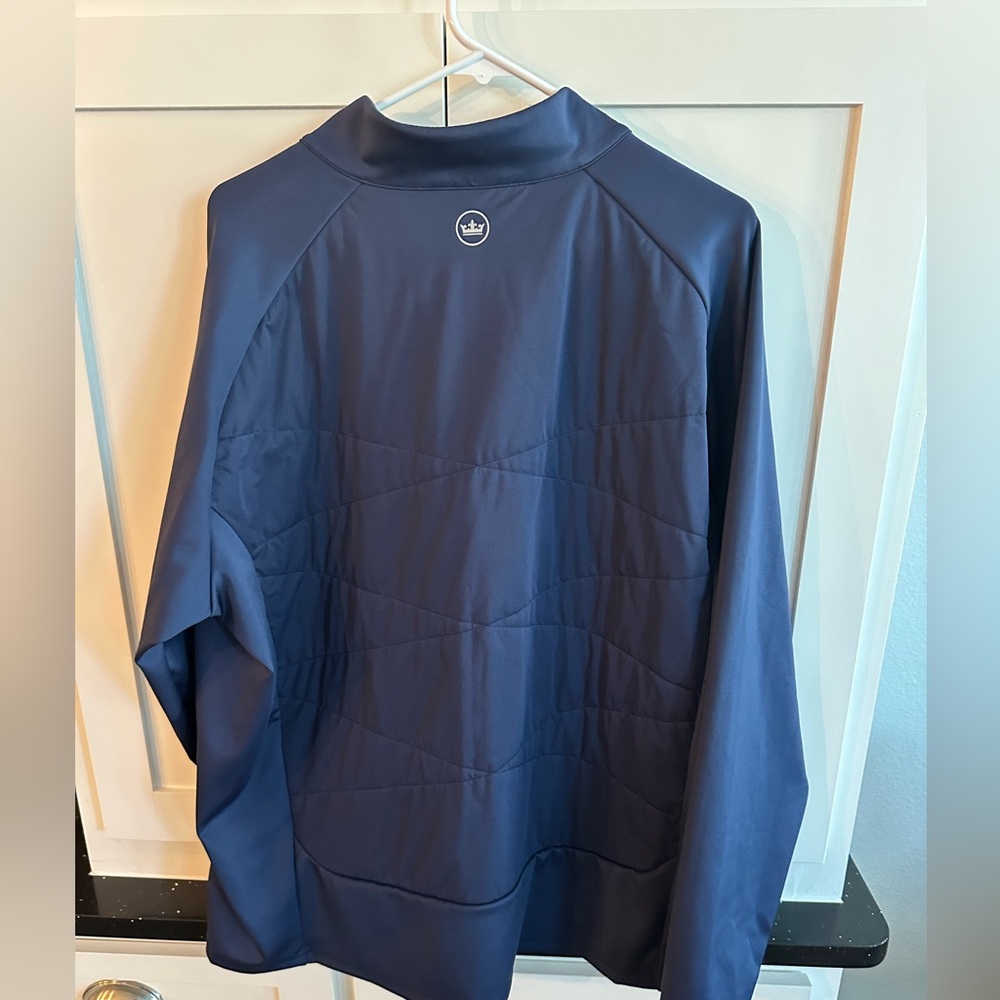Peter Millar‎ Midnight Blue Zip-Up Jacket Size XXL - Picture 2 of 6